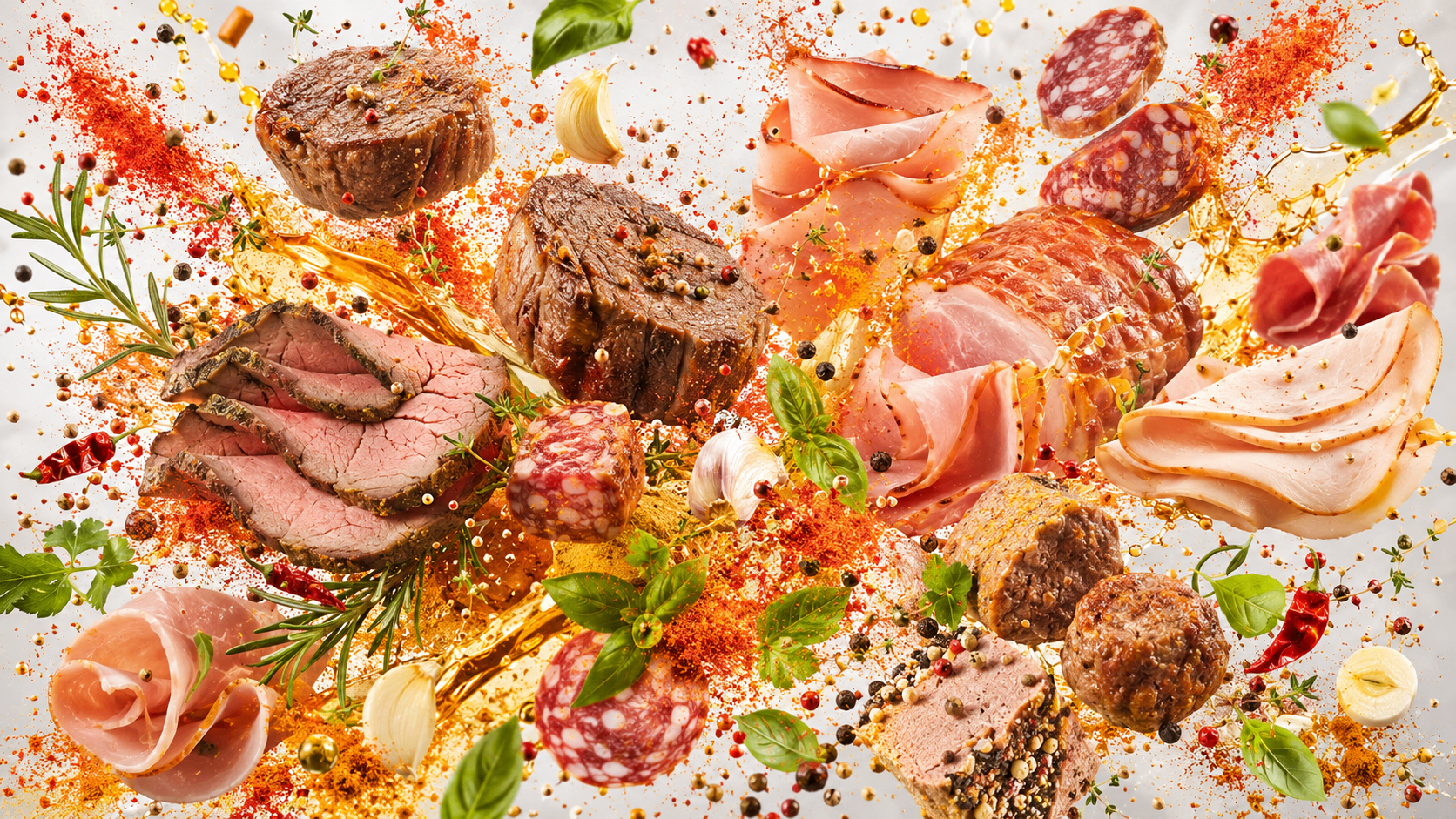 Мясные ингредиенты, функциональные смеси и специи