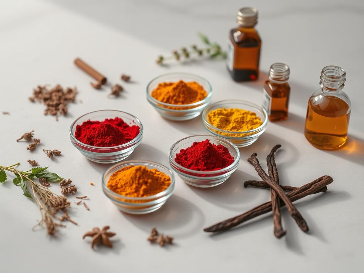 Вкусоароматические ингредиенты, специи и натуральные красители